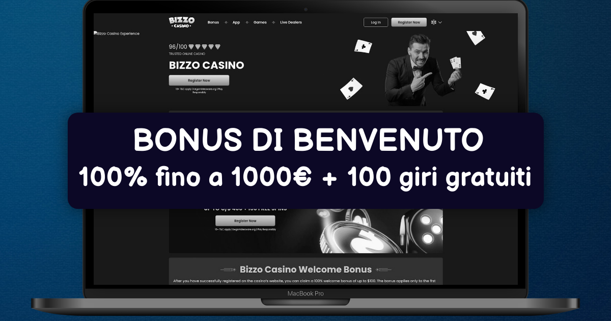Bizzo Casino banner